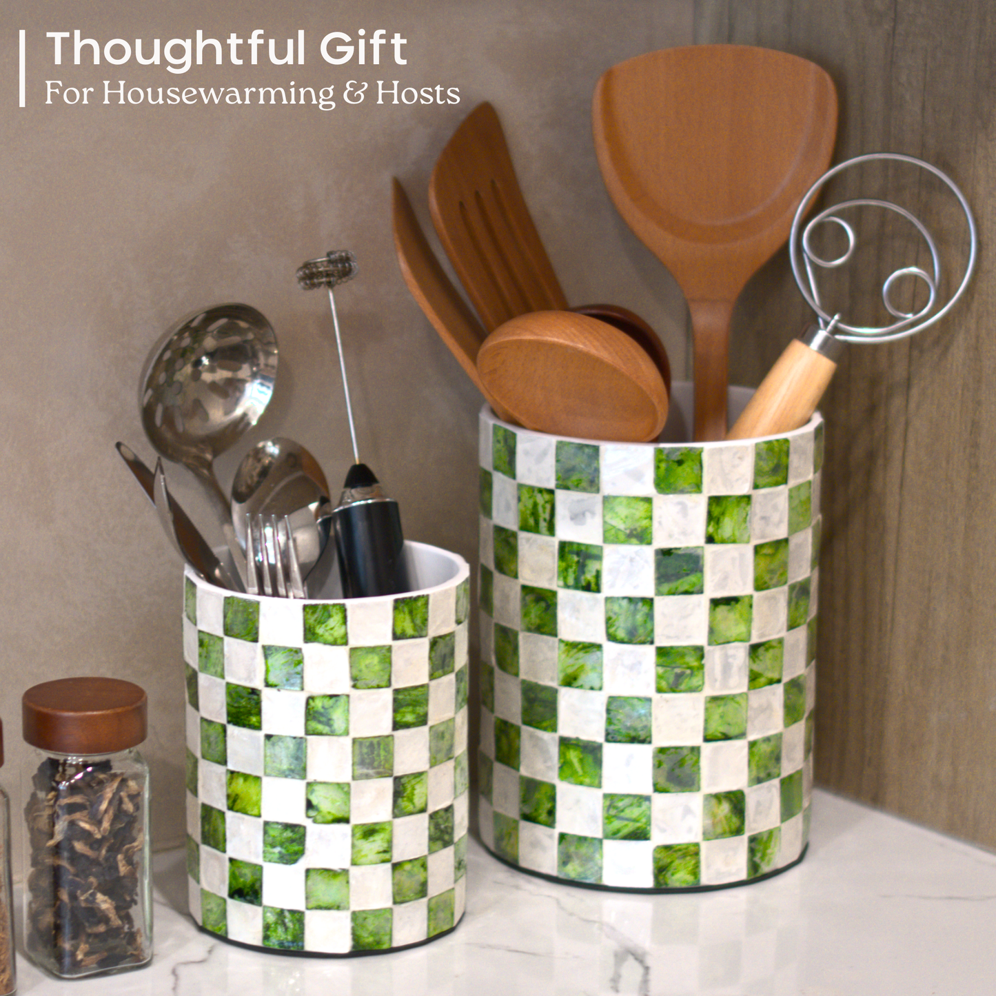 Utensil Holder (Green)