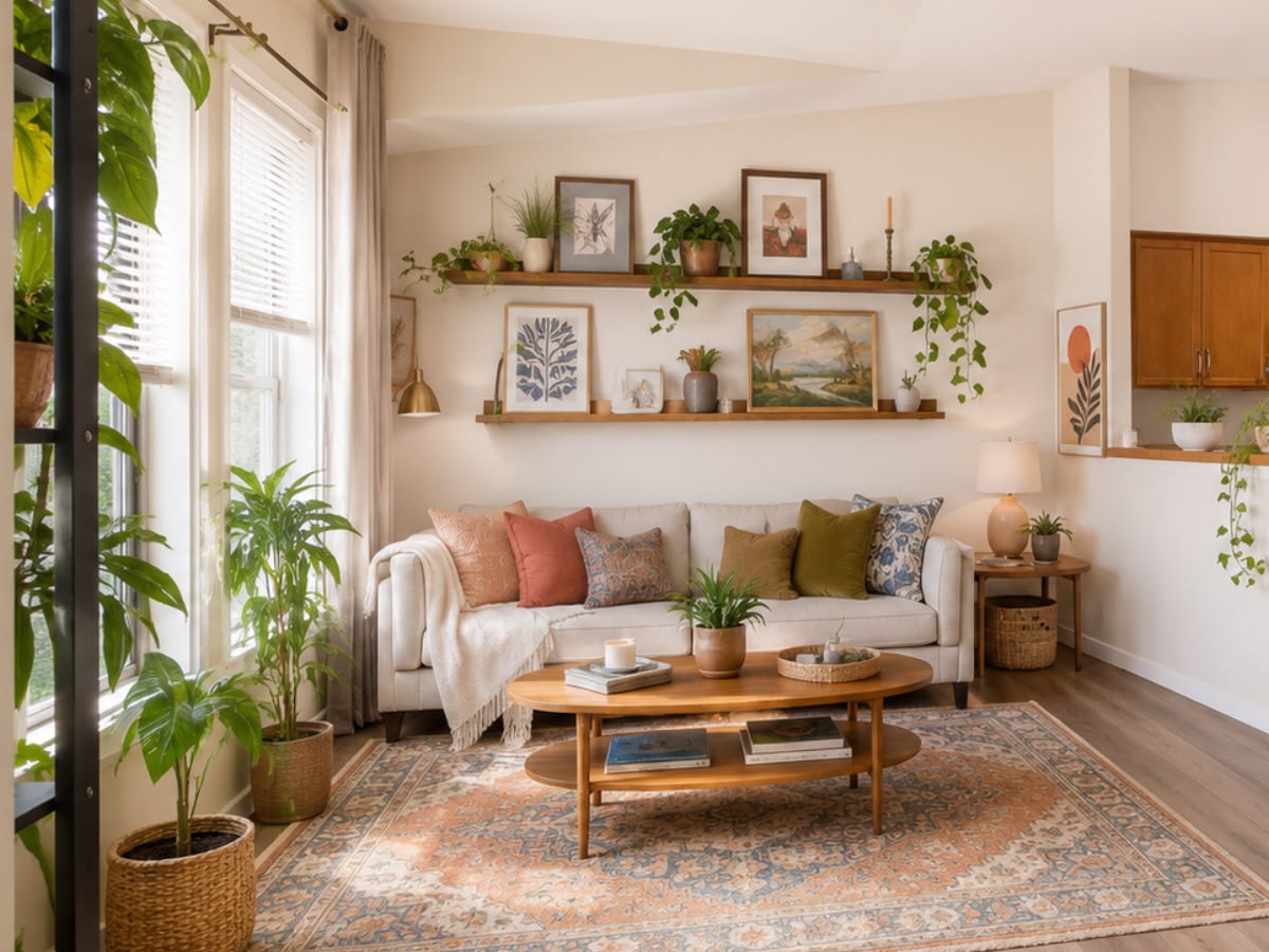 The Complete Guide to Boho Decor: Textures, Colors, and Natural Elements