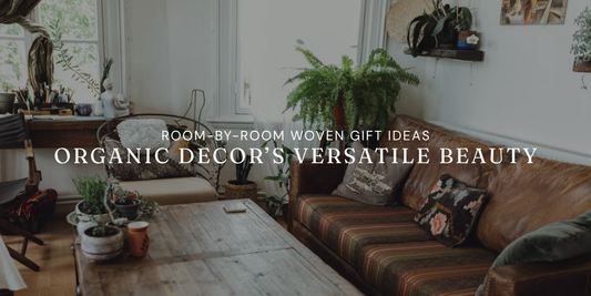organc wall decor woven by natural materials to bring nature's beauty into your home