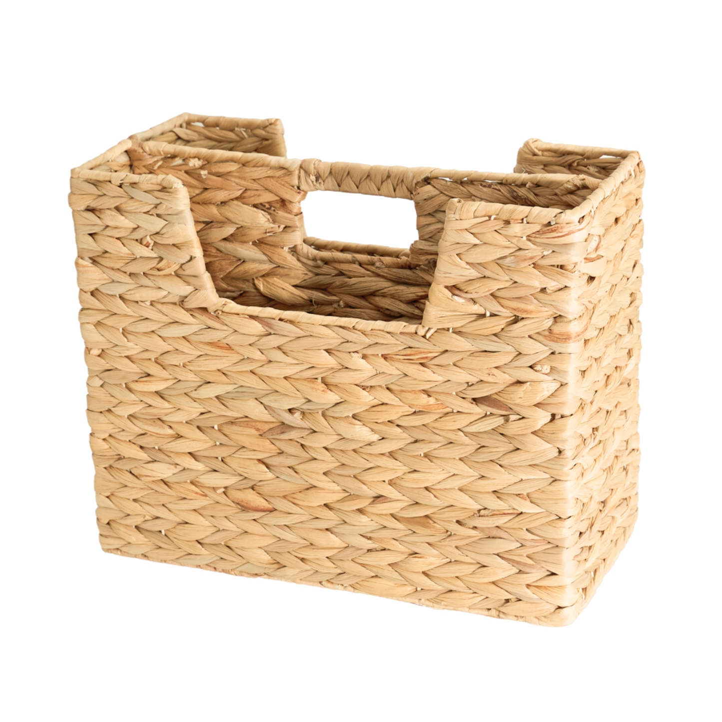 Wicker Magazine Basket