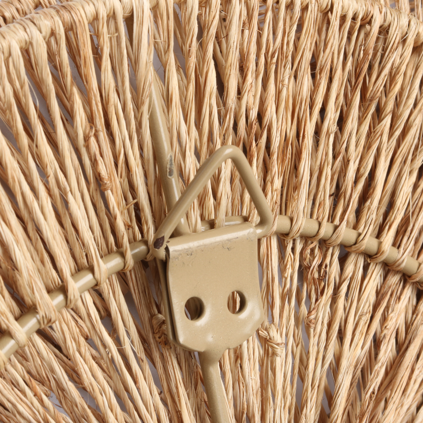Set of 6 Jute Wall Decor Baskets