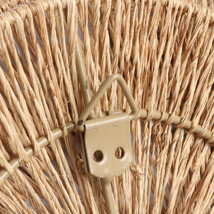 Set of 6 Jute Wall Decor Baskets