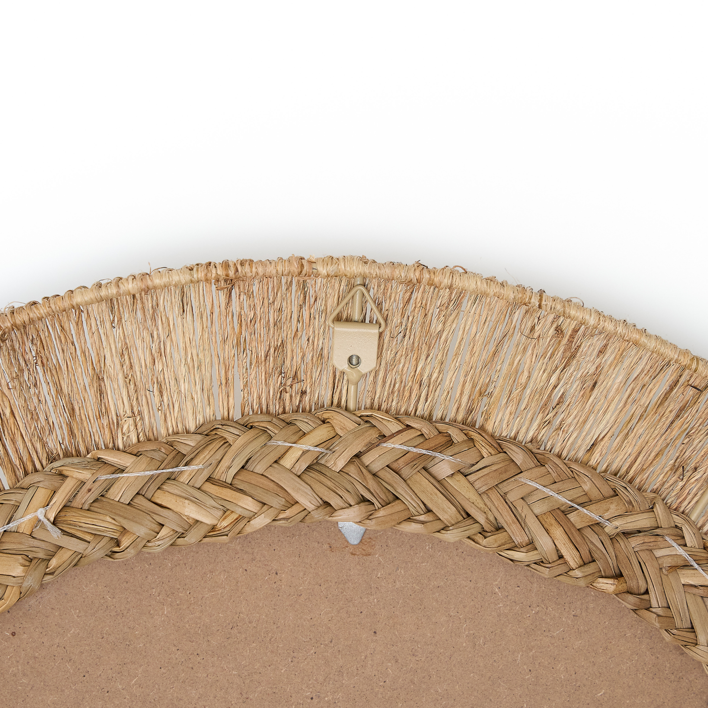 Boho Round Woven Jute Mirror