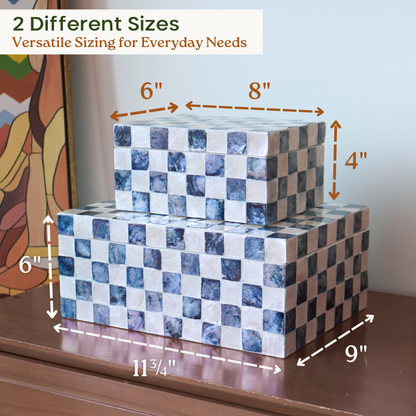 Capiz Decorative Boxes