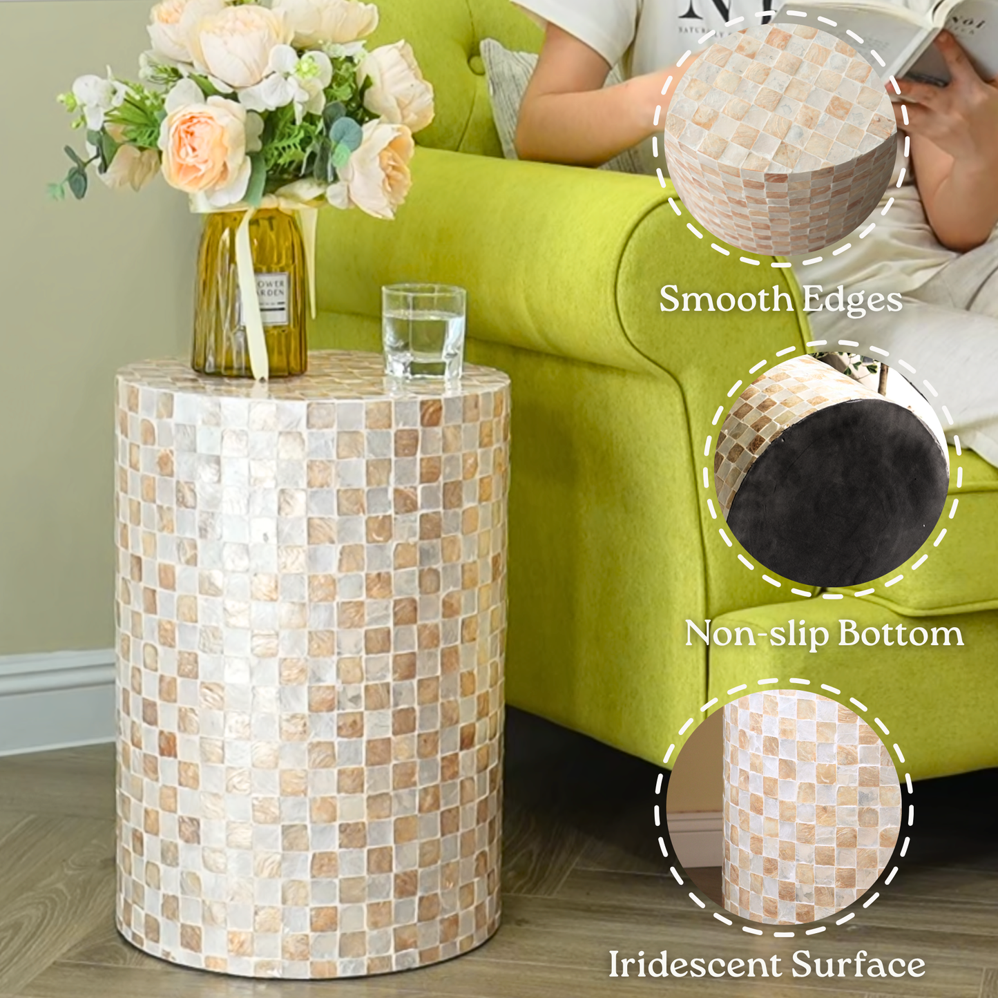 Side Table (Ivory)