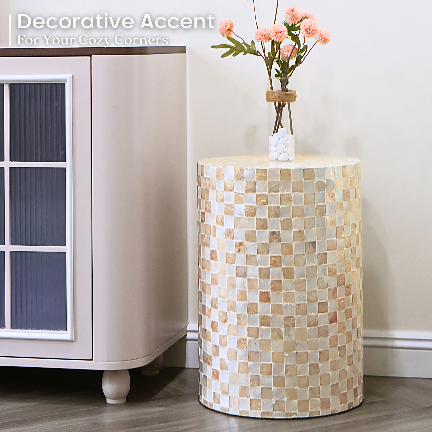 Side Table (Ivory)