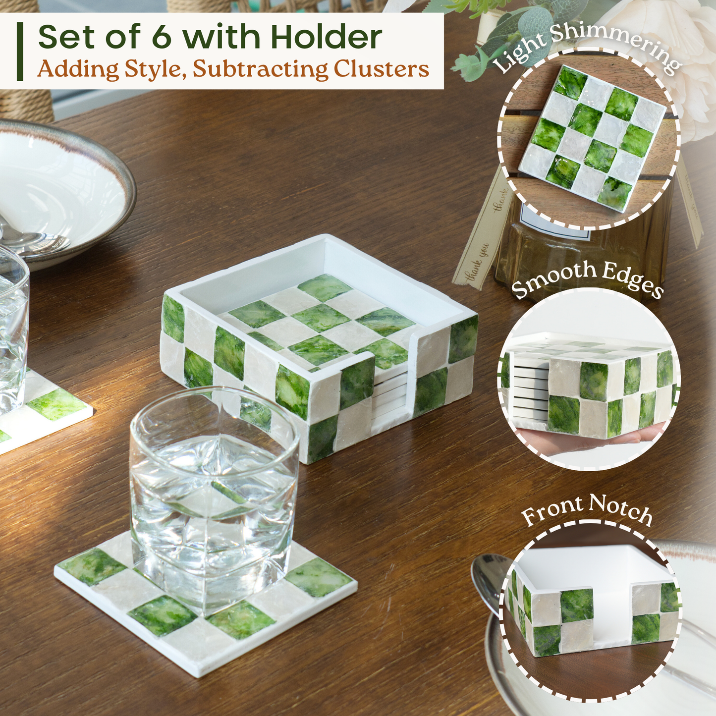 Coasters (Green)