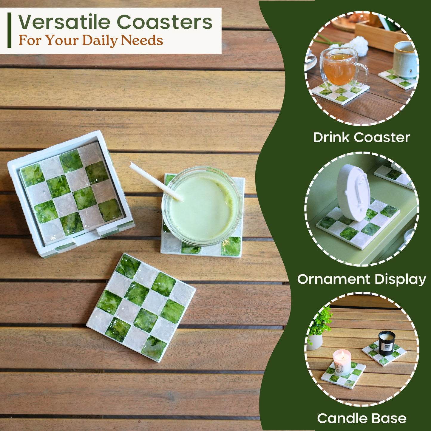 Coasters (Green)
