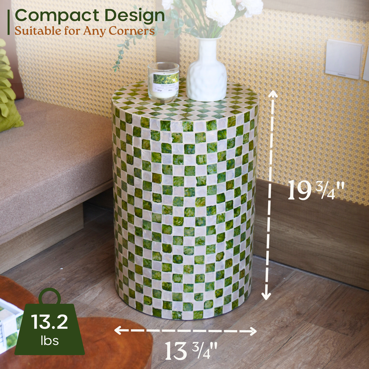 Side Table (Green)