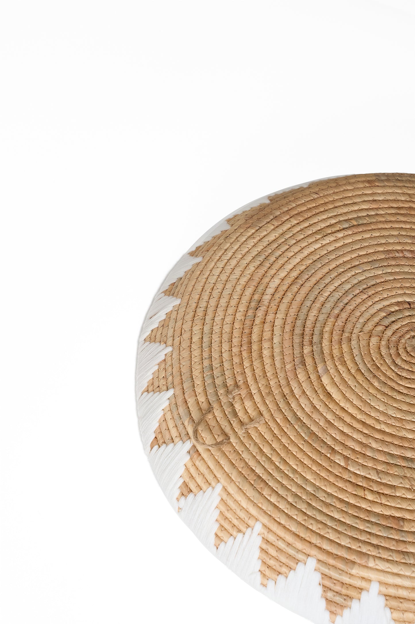 Set of 3 Round Water Hyacinth Wall Baskets